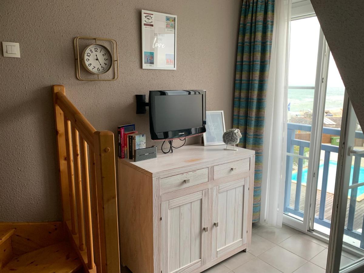 Duplex Vue Mer - Plage A 100M- 4 Lits - Parking Sous Sol Audierne Ngoại thất bức ảnh