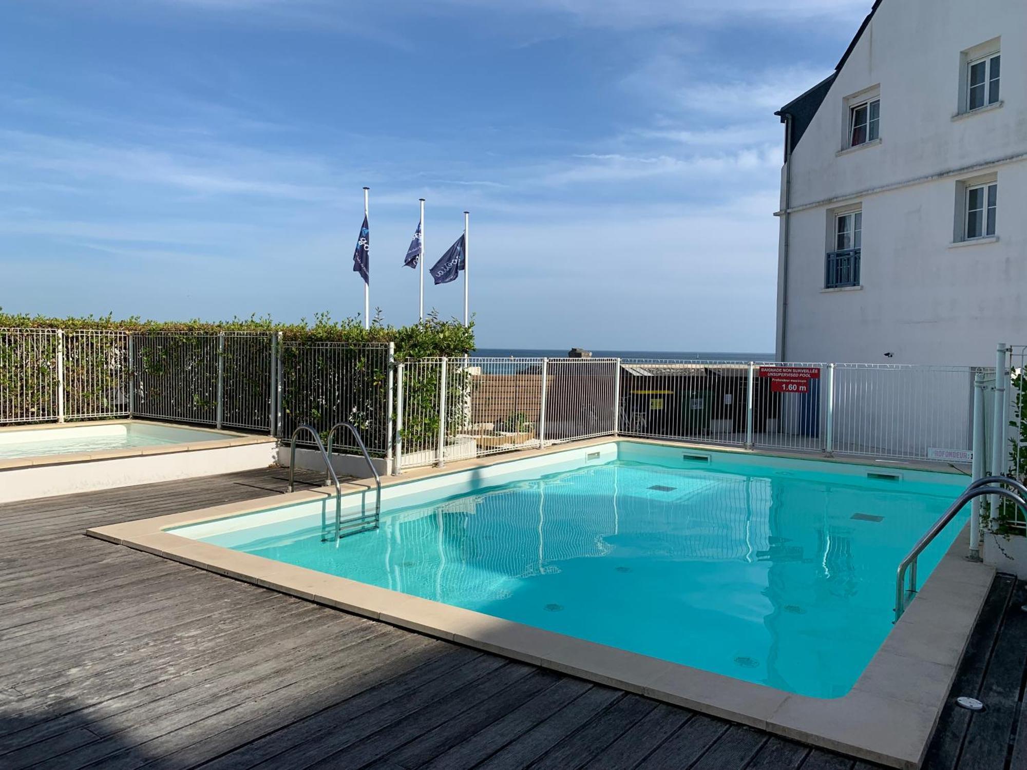 Duplex Vue Mer - Plage A 100M- 4 Lits - Parking Sous Sol Audierne Ngoại thất bức ảnh