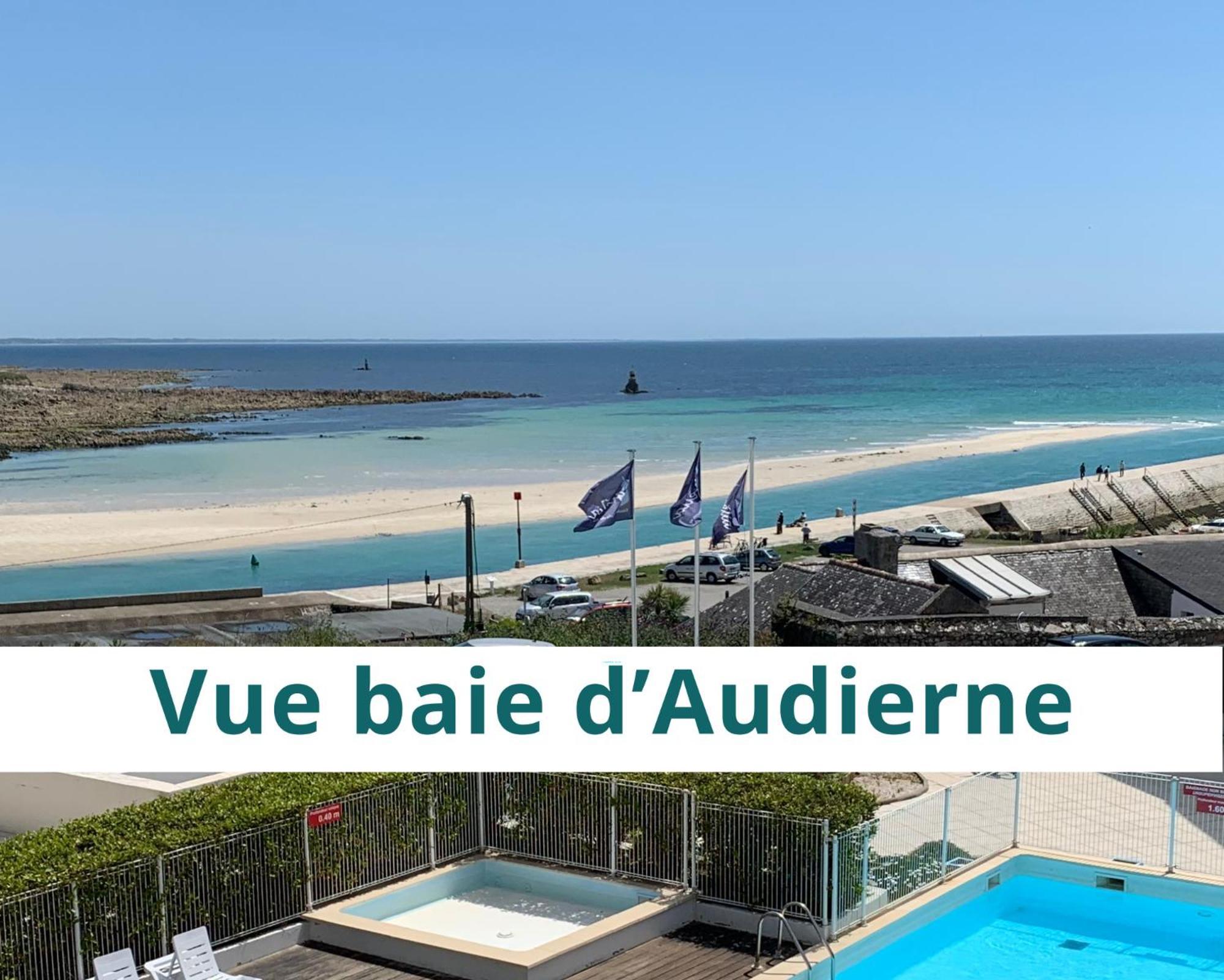 Duplex Vue Mer - Plage A 100M- 4 Lits - Parking Sous Sol Audierne Ngoại thất bức ảnh